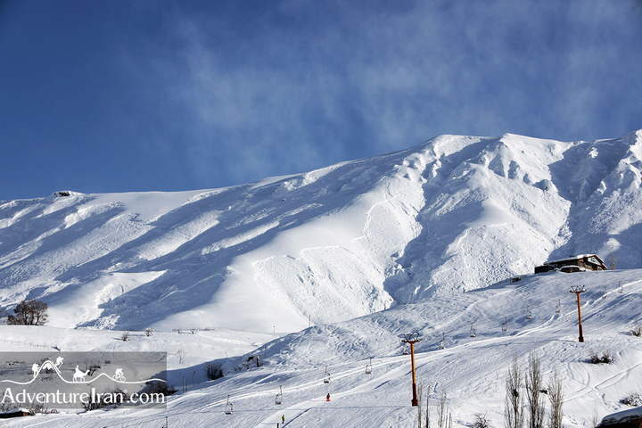 Ski tour in iran - Shemshak piste