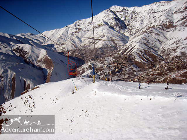 Shemshak Ski resort view