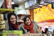 Shirazi girls in ground Bazaar of Shiraz