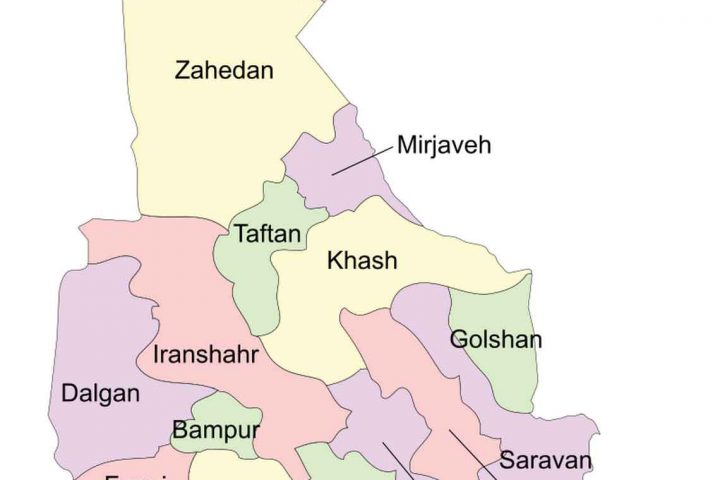 Sistan and Baluchistan Province Map