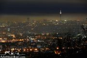 Tehran night view