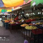 Fresh market on te Caspian Sea region Iran