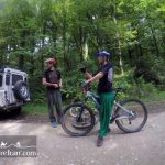 mountain biking from Tehran to caspian sea through hyrcanian forest- Iran