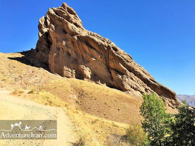 Alamut Castle Landscape View