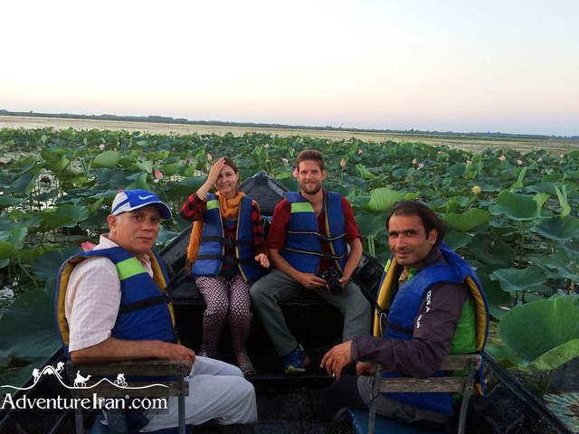 Anzali Lagoon Gilan province