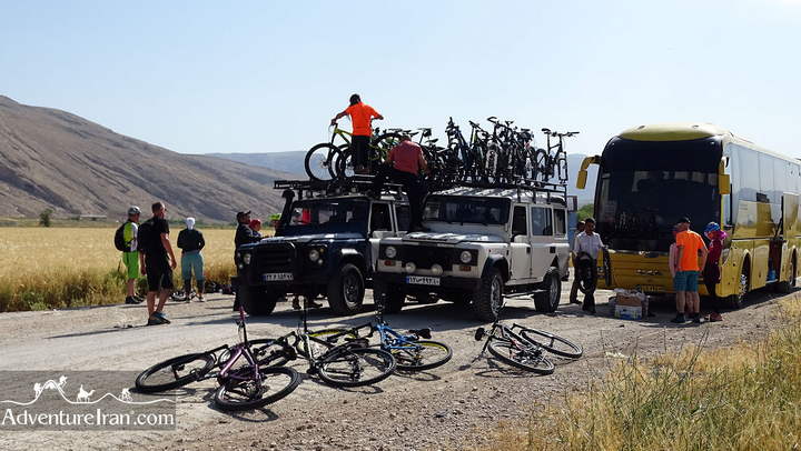 ADVENTURE IRAN cycling tour of Classic Iran