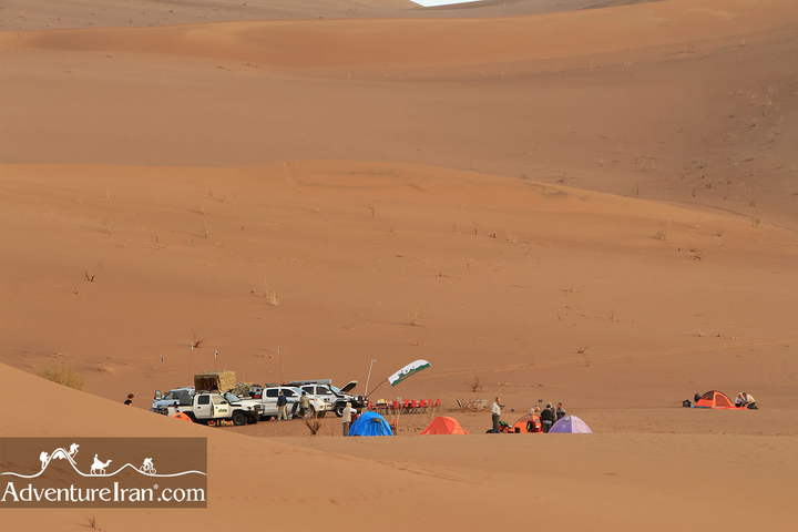 Dasht-e Lut 4x4 Desert Safari tour camping