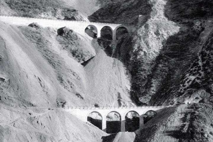 Iran Railways in Alborz Mountains
