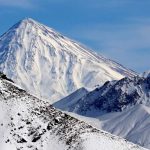 Damavand Mountain view - winter