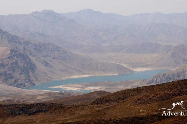 Lar lake view from Mt. Damavand camp