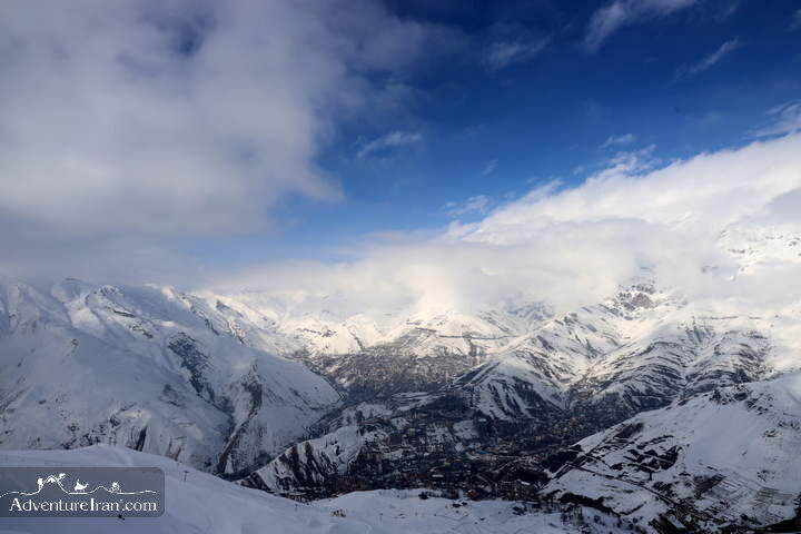 Shemshak village and Ski Resort View IRAN