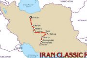 Iran Classic Route Map
