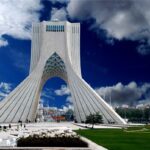 Azadi tower Tehran Nowruz