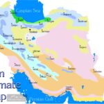 Iran climate map travel