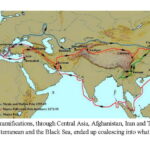 Iran Silk Road Travel Guide Map