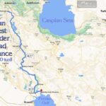 Iran Travel Guide Route map