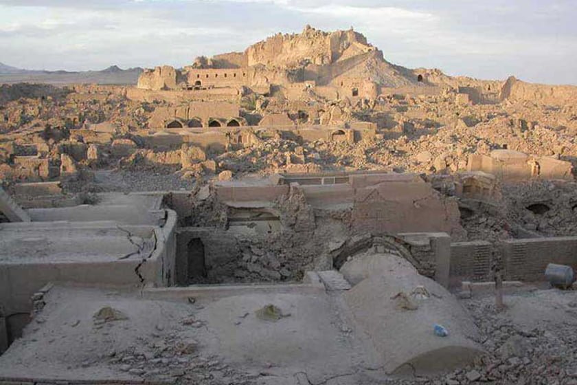 Tal-e Atashin Bam UNESCO site Iran