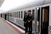 Crew of Fadak train-Iran