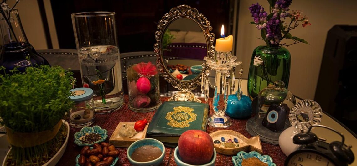 Persian New Year Haft-Sin Table