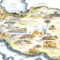 Iran Tourist Map