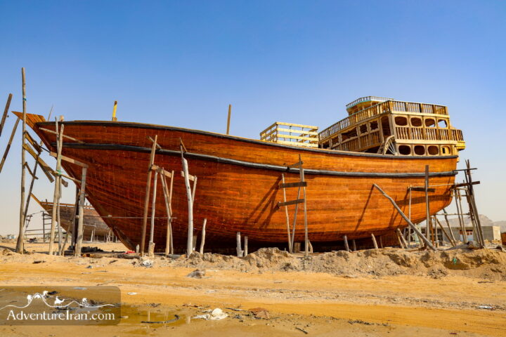 A ship in Qeshm Island