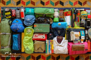 Camping-IRAN What to Bring equipments & gears List