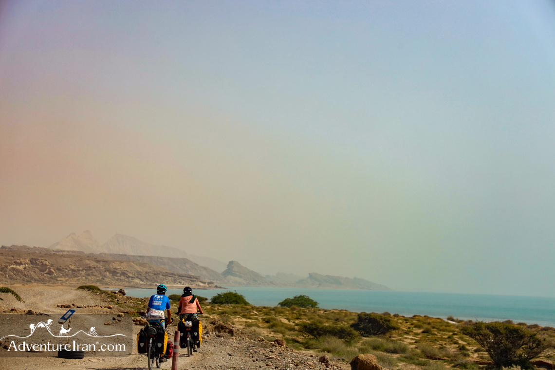 Cycling in Namakdan Qeshm Island - Iran