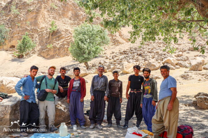 Group photo of Bakhtiari poeple