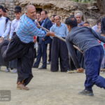 Iran Traditional Dance in Bakhtiari Nomadic Tribes wedding ceremony