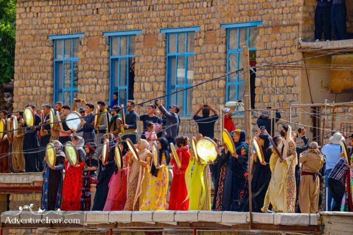 Ladies in Daf Music Festival-Iranian Kurdistan