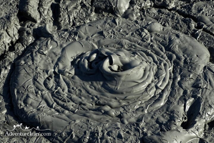 Mud Volcano Chabahar Iranian Baluchistan