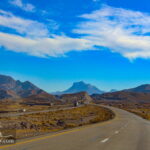 On the road of Dasht-e Kavir Desert