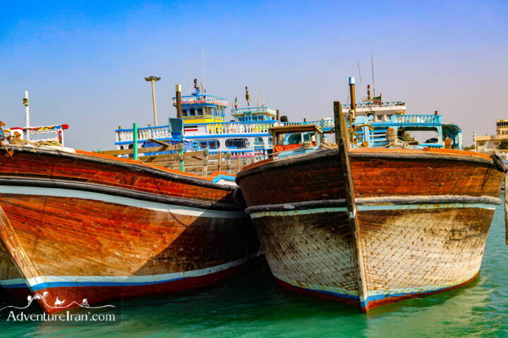 Ships in Hormuz Island