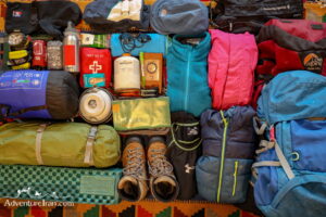 Trekking - IRAN What to Bring equipments & gears List