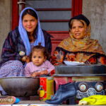 Turkmen family Portrait people Photography