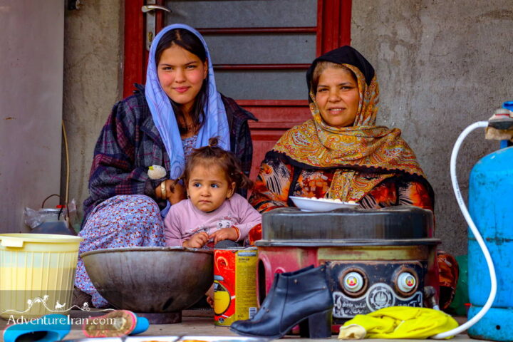 Turkmen family Portrait people Photography