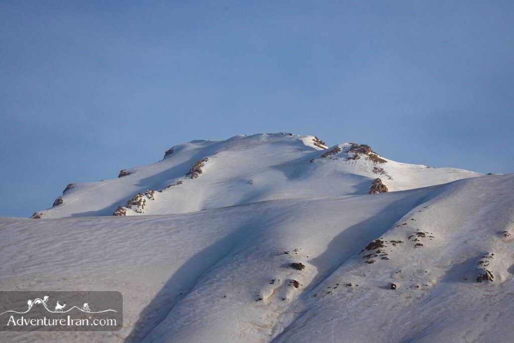 Winter view of Abak Mountain- Shemshak Village