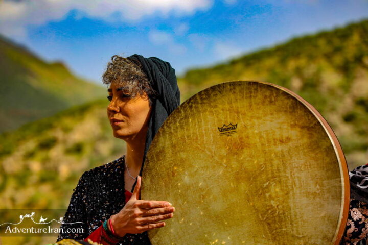 Lady-Daf Musician Festival-Iranian Kurdistan