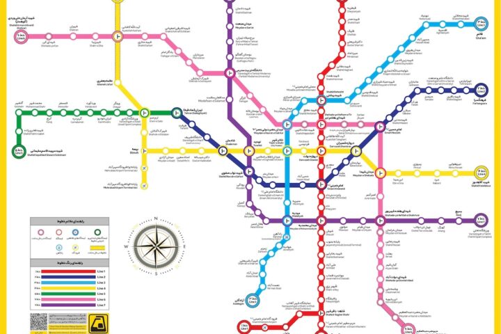 Tehran Metro Map