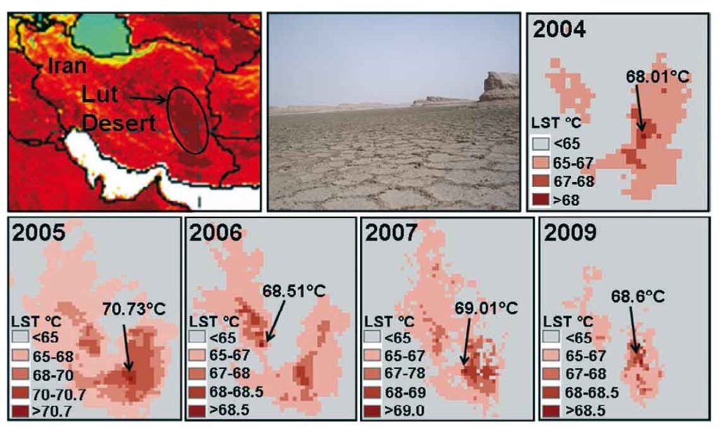 Gandom Beryan Temperature Lut Desert
