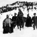 Bakhtiari people-passing snow cap mountain-Grass-A Nation's Battle for Life