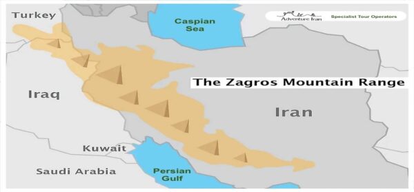 Iran Mountain Ranges ADVENTURE IRAN Official Website Iranian Tour Zagros Mountain Range 600x279 