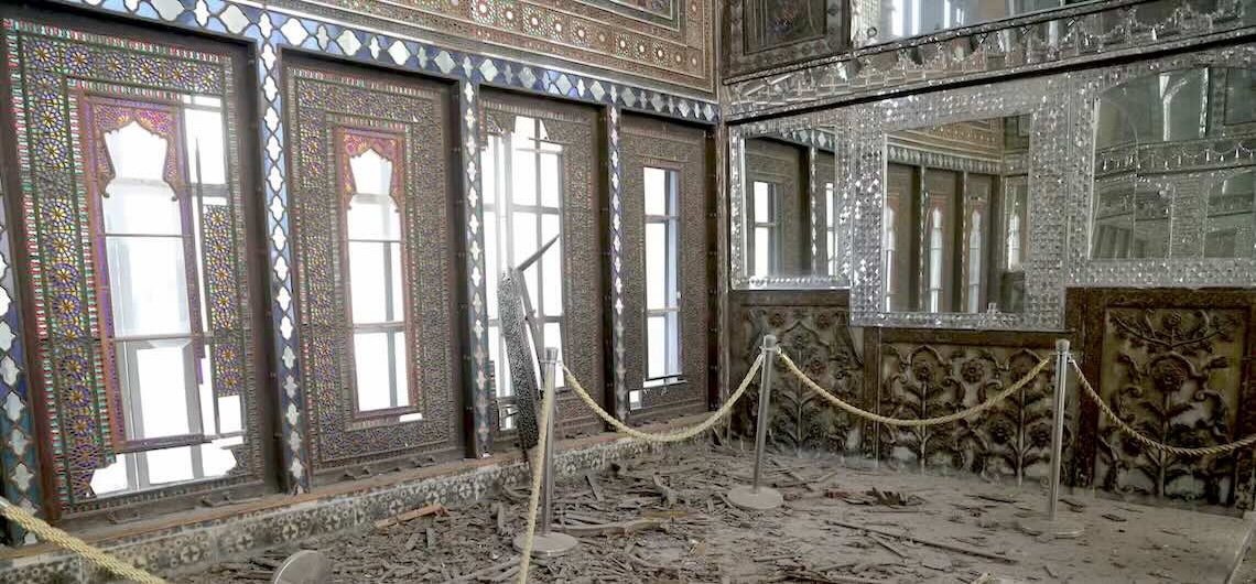 Golestan Palace damages in US-Israel war